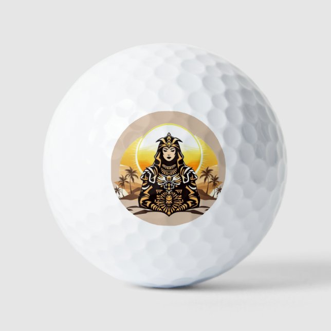 Pelotas De Golf Sacerdotes del Sol (Anverso)