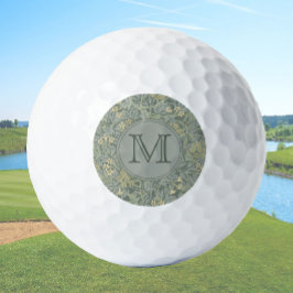 Pelotas De Golf Sage Floral William Morris Personalizados Primeras