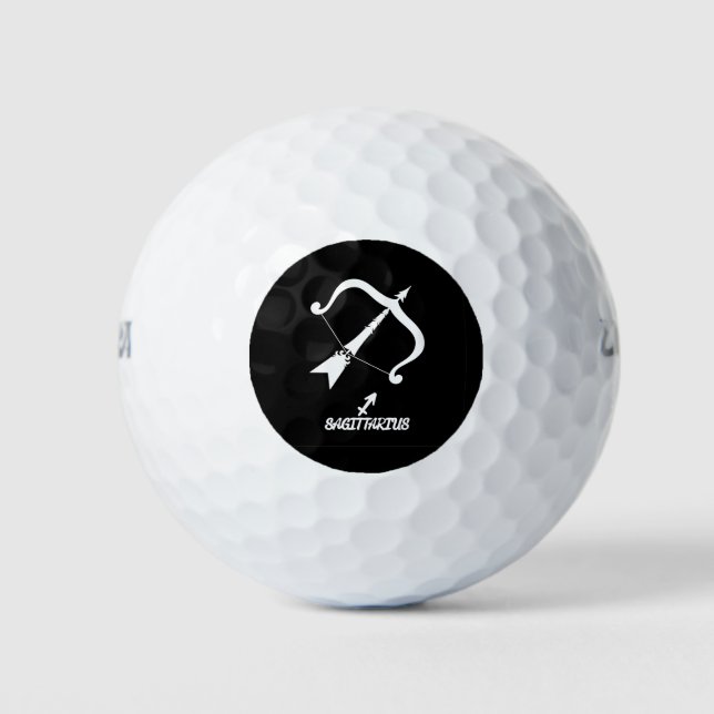 Pelotas De Golf Sagittarius Silhouette (Anverso)