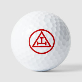 Pelotas De Golf Sagrado Arco Real Freemason Masonic