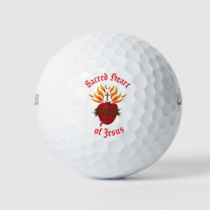 Pelotas De Golf Sagrado Corazón de Jesús