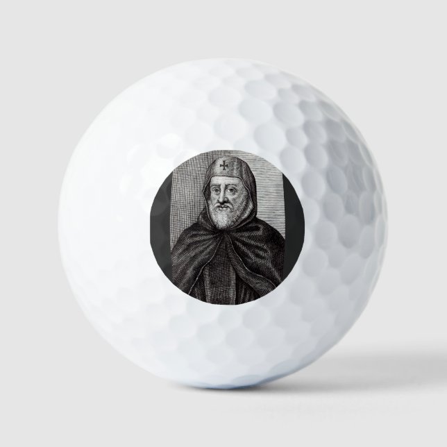 Pelotas De Golf Saint Éphrem, el teólogo cristiano sirio (Anverso)