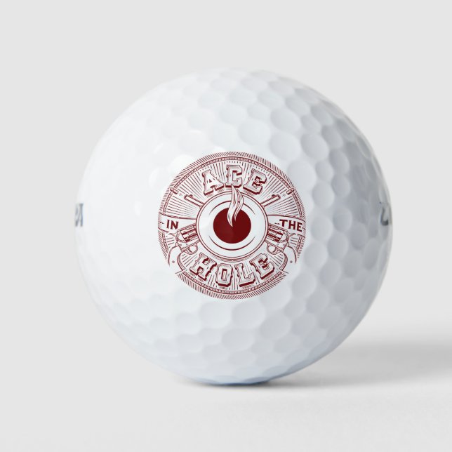 Pelotas De Golf Salones de golf Ace in the Hole (Anverso)