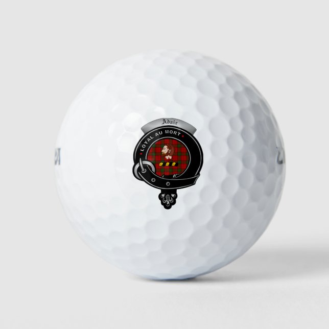 Pelotas De Golf Salones de golf Adair Clan Badge (Anverso)