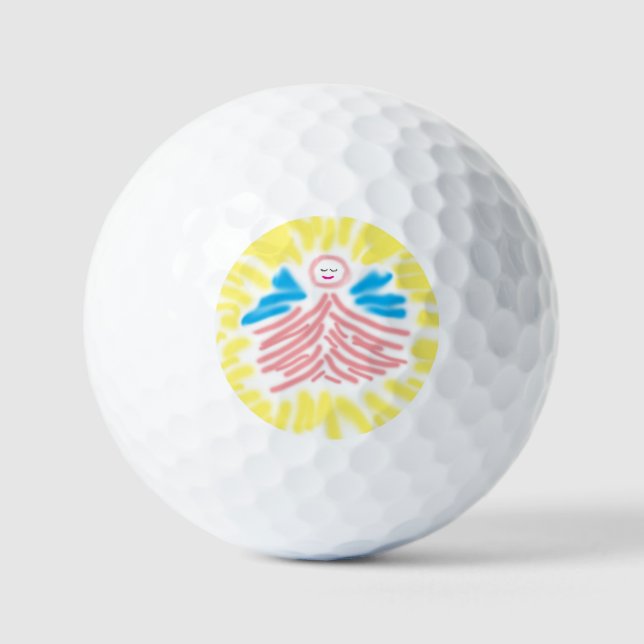 Pelotas De Golf Salones de golf Angel 3 (Anverso)