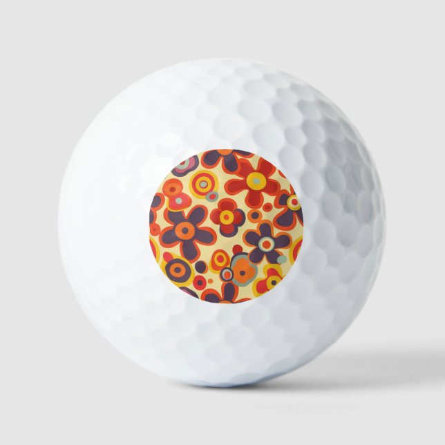 Pelotas De Golf Salones de golf Hippie (Anverso)