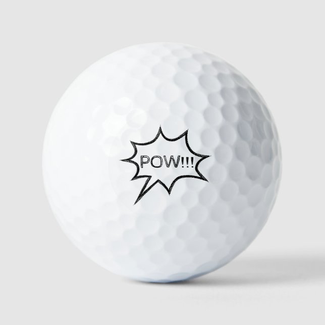 Pelotas De Golf Salones de golf Speak Box (Anverso)