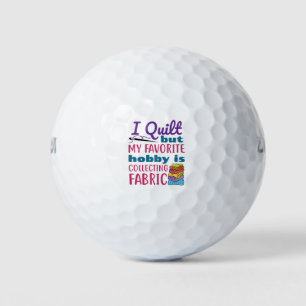 Pelotas De Golf Salto, Pero Mi Hobby Favorito Es Recolectar Tejido