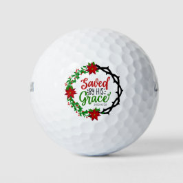 Pelotas De Golf Salvado por Wreath, Navidades de Su Gracia