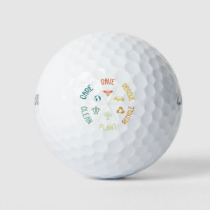 Pelotas De Golf Salvar Abejas Rescatar Animales Reciclar Plástico