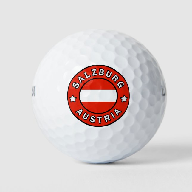 Pelotas De Golf Salzburgo Austria (Anverso)