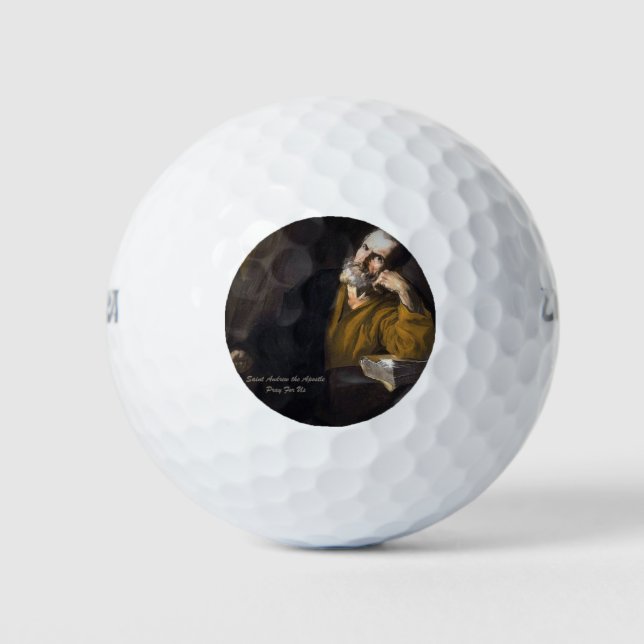 Pelotas De Golf San Andrés El Apóstol (Anverso)