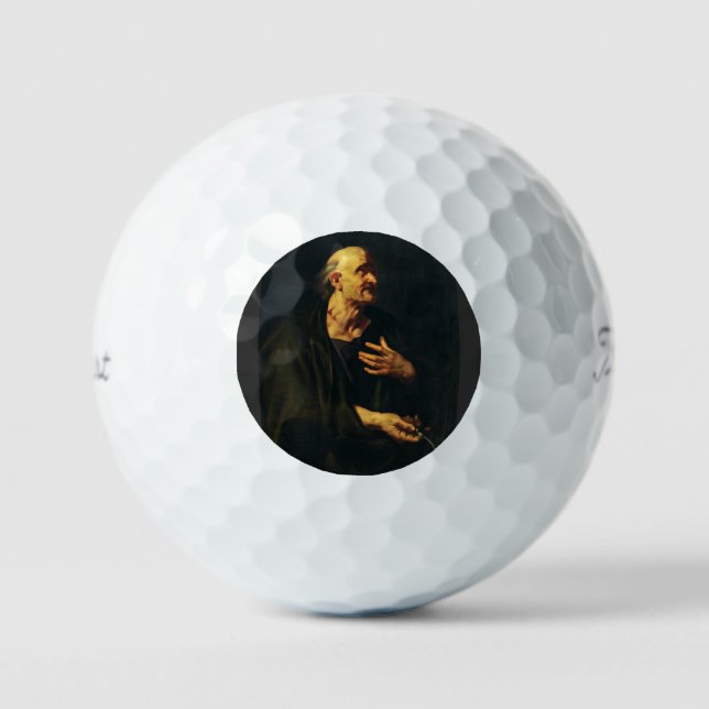 Pelotas De Golf San Bartolomé el apóstol de Rubens (Anverso)