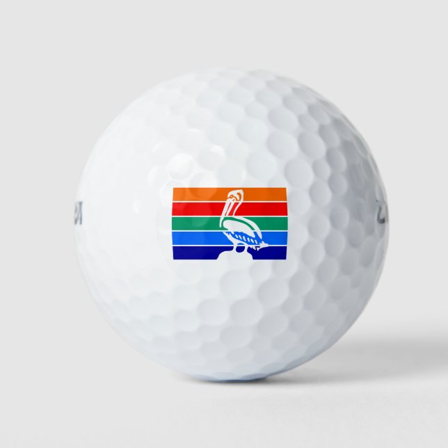 Pelotas De Golf San Petersburgo, Florida (Anverso)