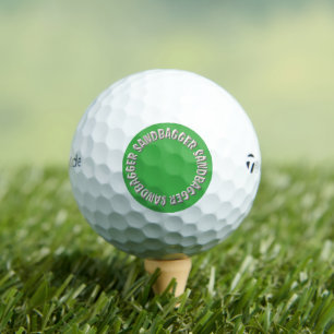 Pelotas de golf Sandbagger green Taylor Made TP5 1