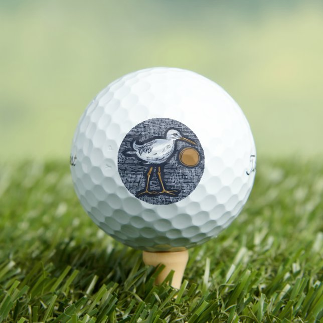 Pelotas De Golf Sandpiper Beach and Sun Golf Balls (Camiseta in situ)