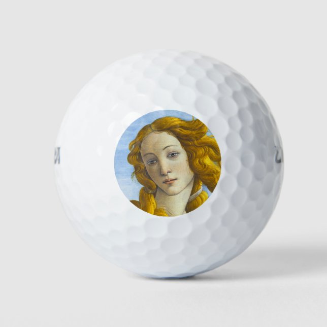 Pelotas De Golf Sandro Botticelli - Nacimiento de los detalles de  (Anverso)