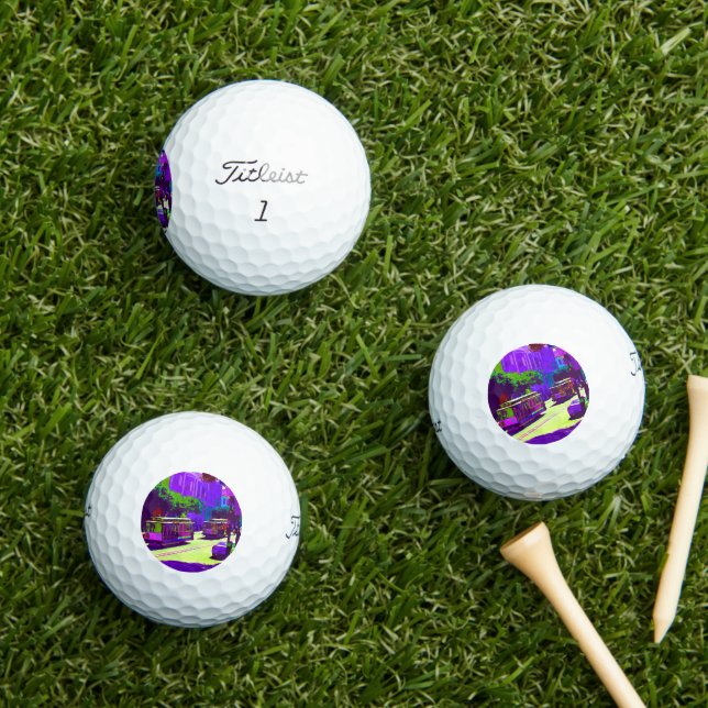 Pelotas De Golf SanFrancisco 003 (Césped in situ)