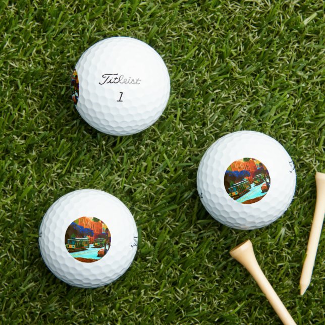 Pelotas De Golf SanFrancisco 004 (Césped in situ)