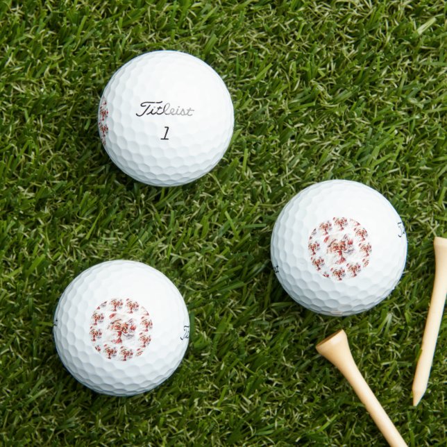 Pelotas De Golf Santa 024 (Césped in situ)