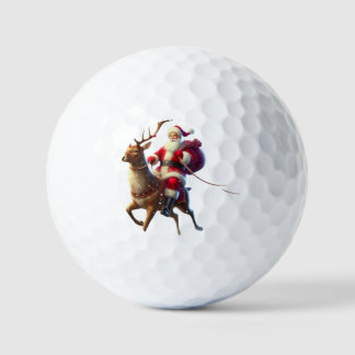 Pelotas De Golf Santa Claus