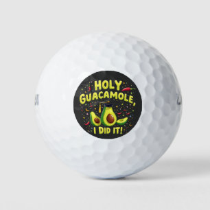 Pelotas De Golf Santo Guacamole Lo Hice Graduado Cinco De Mayo