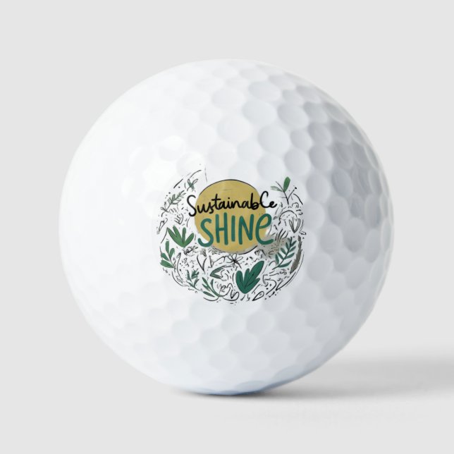 Pelotas De Golf Santuario sustentable (Anverso)