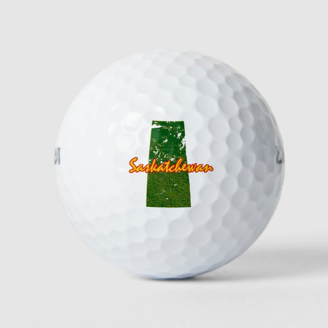 Pelotas De Golf Saskatchewan (Anverso)