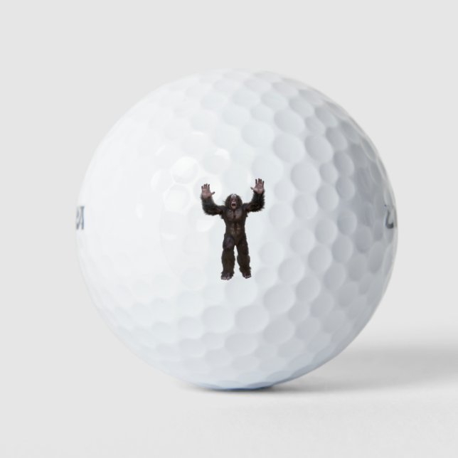 Pelotas De Golf Sasquatch (Anverso)
