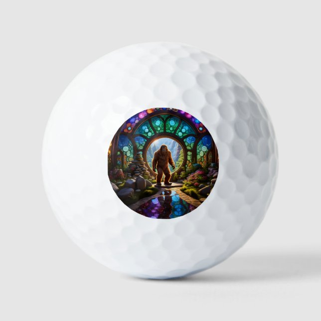 Pelotas De Golf Sasquatch Dimensional Portal (Anverso)