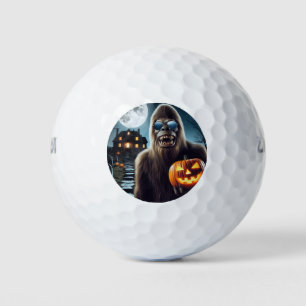 Pelotas De Golf Sasquatch sobre Halloween