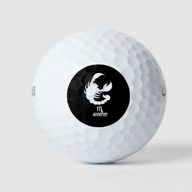 Pelotas De Golf Scorpio Silhouette (Anverso)