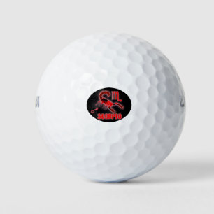 Pelotas De Golf scorpio Zodiac