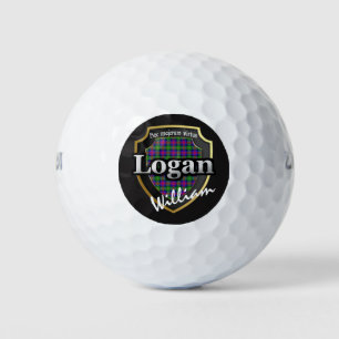 Pelotas De Golf Scottish Clan Logan Personaliza tu Nombre
