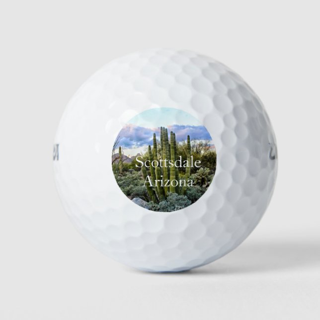 Pelotas De Golf Scottsdale Succulent Sunset (Anverso)