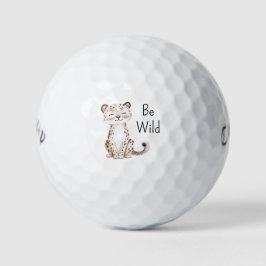 Pelotas De Golf Sé Guepardo Salvaje