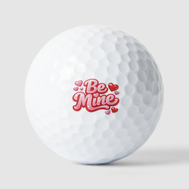 Pelotas de Golf Sé Mía (Anverso)