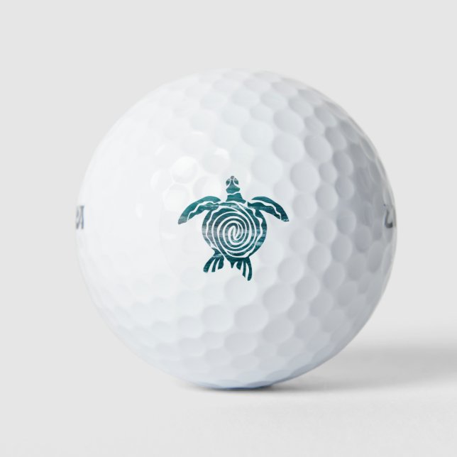 Pelotas De Golf Sea Turtle Save The Turtle (Anverso)