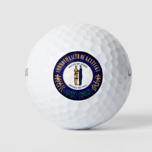 Pelotas De Golf Sello de Estado de Kentucky