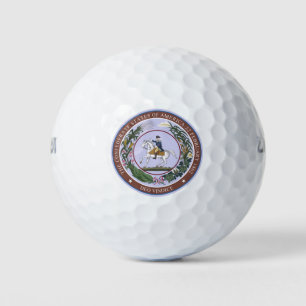 PELOTAS DE GOLF SELLO DE LA CONFEDERACIÓN