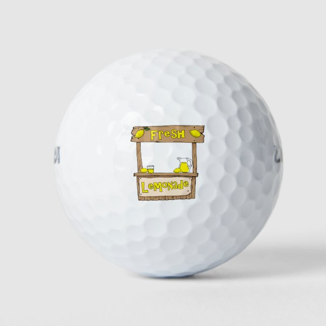 Pelotas De Golf señal de limonada (Anverso)