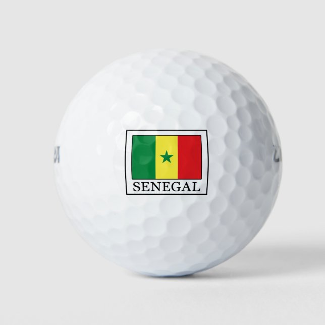 Pelotas De Golf Senegal (Anverso)