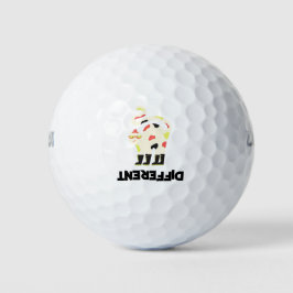 Pelotas De Golf Ser diferentes diseños divertidos de gato fundido