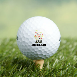 Pelotas De Golf Ser diferentes diseños divertidos de gato fundido