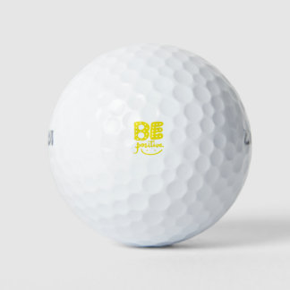 Pelotas De Golf Ser positivo, para que la vida pueda ser hermosa