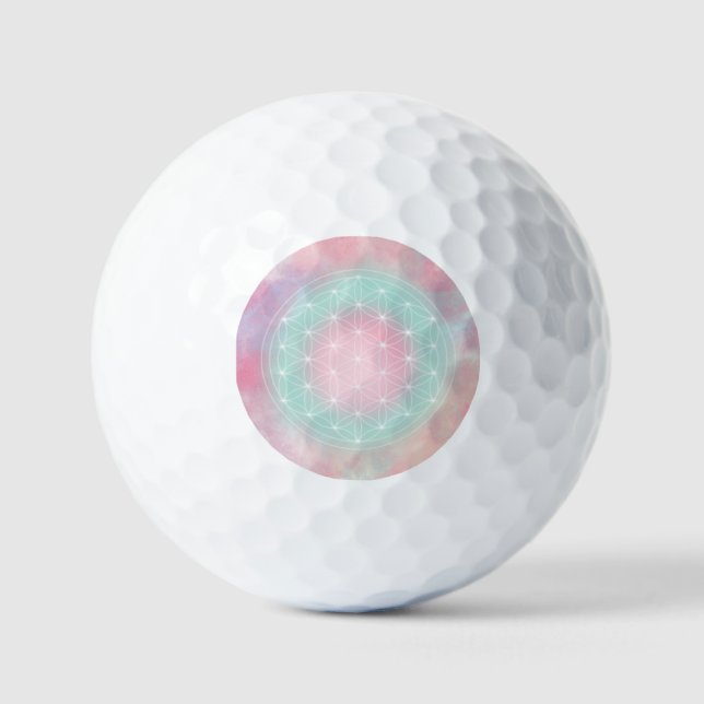 Pelotas De Golf serenity flower of life (Anverso)