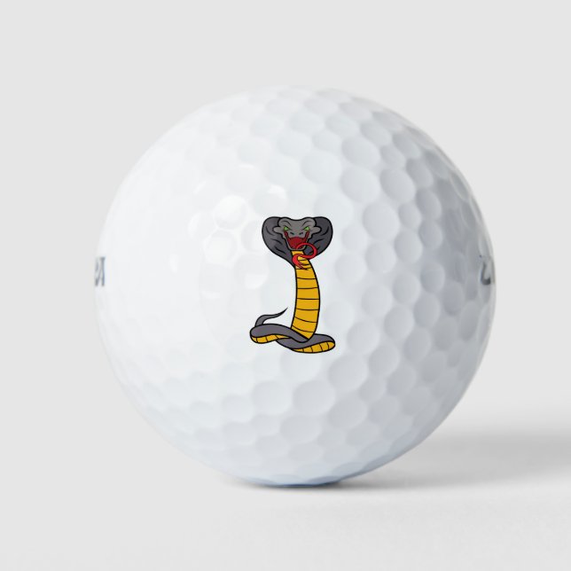 Pelotas De Golf Serpiente (Anverso)