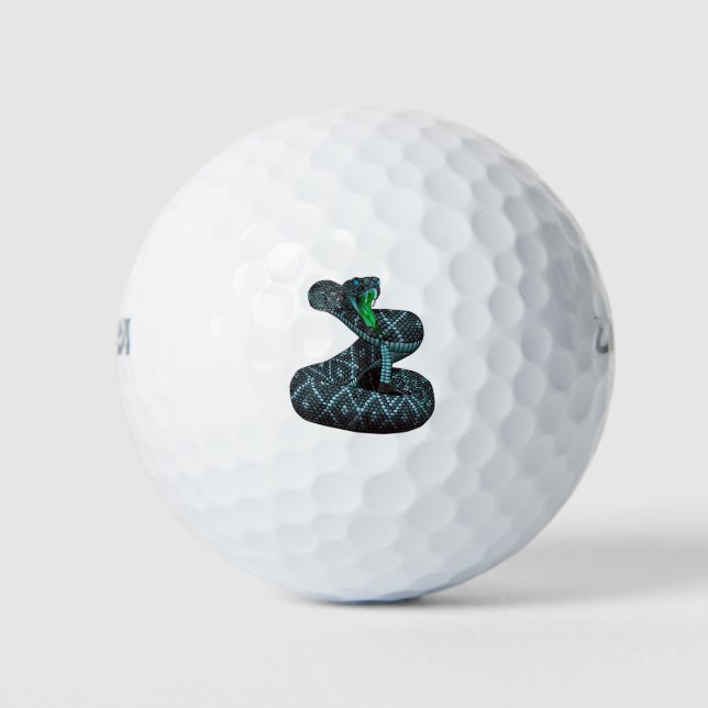 Pelotas De Golf Serpiente (Anverso)