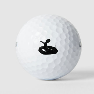 Pelotas De Golf Serpiente negra