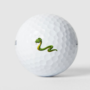 Pelotas De Golf Serpiente verde